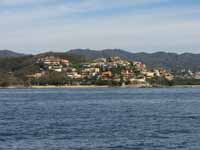 La Cruz shoreline